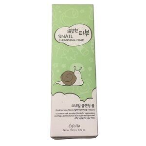 Esfolio Snail Cleansing Foam 5.29 oz Secretion Filtrate Moisturizing Face Wash